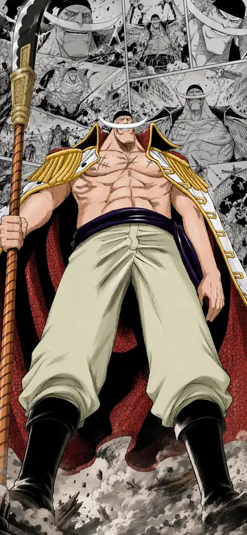 Whitebeard phone wallpaper preview